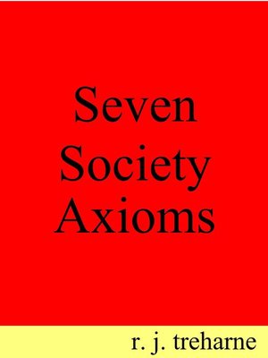 cover image of Seven Society Axioms